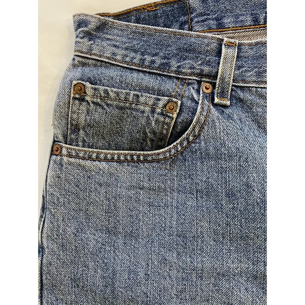 Levi's 550 Relaxed‎ Fit Denim Shorts Men's 36 Med Wash 90's Y2K Skater Grunge